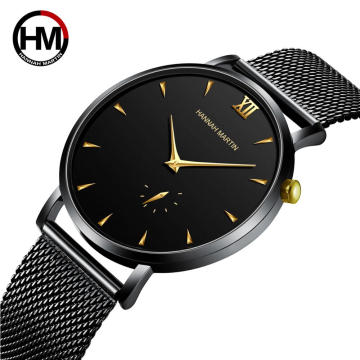 HANNAH MARTIN HM-10201Specific Design Men Quartz Wrist Watches Waterproof Simple Design Fashion Man Bracelet Hand Watch